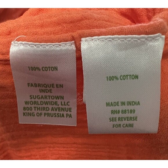 Lilly Pulitzer Zemini Maxi Dress Coverup Large Flamingo Feather Crnkl Gauze - Picture 8 of 11